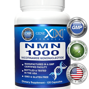 GENEX FORMULAS NMN 1000mg サプリメント120カプセル入り