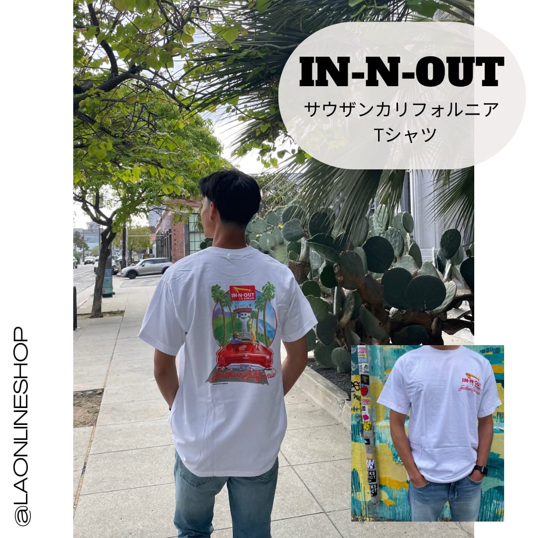 【在庫あり・即発】IN-N-OUT BURGER Tシャツ