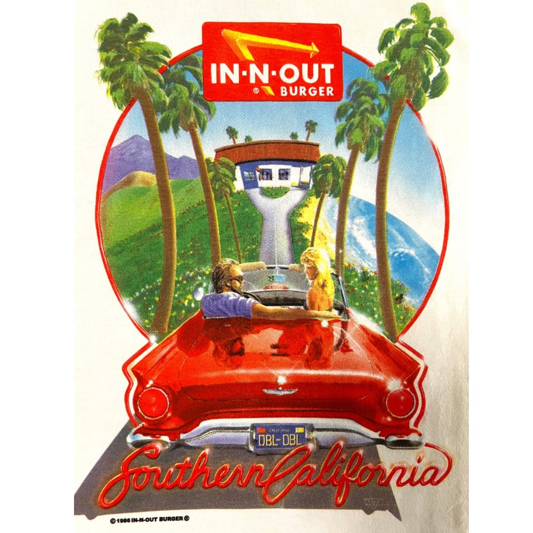 【在庫あり・即発】IN-N-OUT BURGER Tシャツ - 画像 (4)