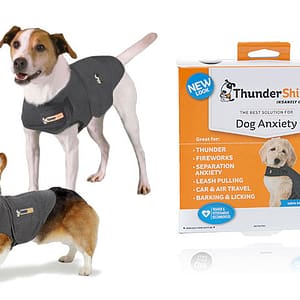 犬の無駄吠え防止ジャケット サンダーシャツ