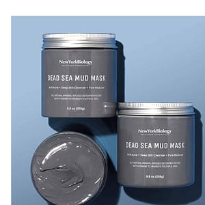【お得な2個セット】泥パックNew York Biology Dead Sea Mud Mask for Face and Body 8.8 oz(250g)×2個セット