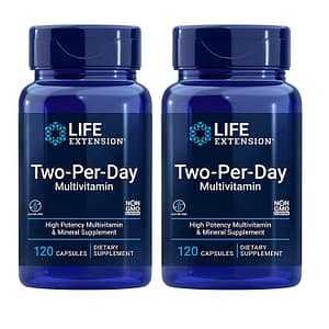 お得な2パックセット!Life Extension(ライフエクステンション)社製・ツーパーデイ カプセル マルチビタミン