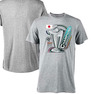 【アメリカ直送 】ワールド ベースボール クラシック チャンピオン 侍ジャパン Tシャツ 日本代表 x 優勝記念ロッカールーム Legends WBC Japan Baseball LEGENDS Gray 2023 World Baseball Classic Champions