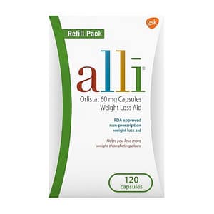 alli 減量ダイエットピル、オーリスタット 60 mg カプセル 120 個詰め替えパック alli Weight Loss Diet Pills, Orlistat 60 mg Capsules 120 Count Refill Pack