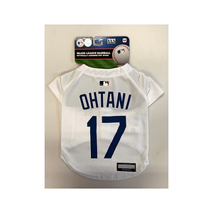 MLB ドジャーズ 大谷選手 背番号 ペット用 ジャージ Pets First MLB National League West Ohtani Jersey for Dogs