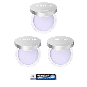 超お得な3個入り!!5スター!SNS大人気 もれなくリップをプレゼント!【スキンケア・テカリ防止・セットでお得!】 Chillab ラベンダー マット パウダー オイル コントロール パウダー パフ付き 3個セット Chillab Lavender Matte Powder Oil Control with Mini Powder Puff 3pack (複製)