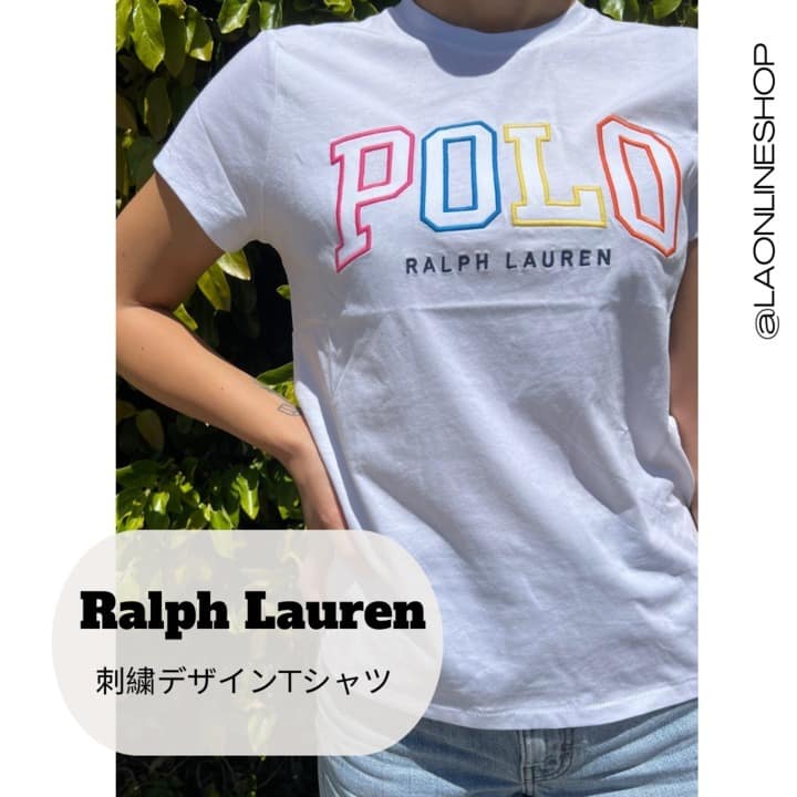 【入手困難・レア商品】ラルフローレン刺繍デザインTシャツ